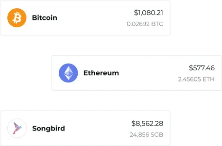 Bifrost Wallet supported currencies